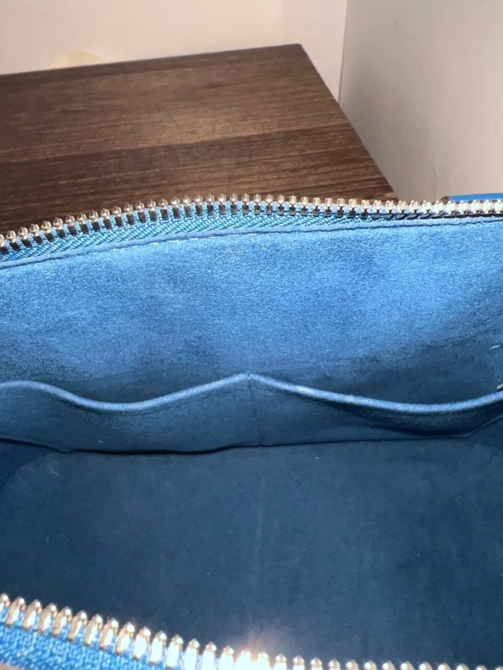 Louis Vuitton Blue Epi Alma PM handbag - Picture 8 of 9
